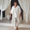 Off White Men's Boho Cargo Pants Raw Edge